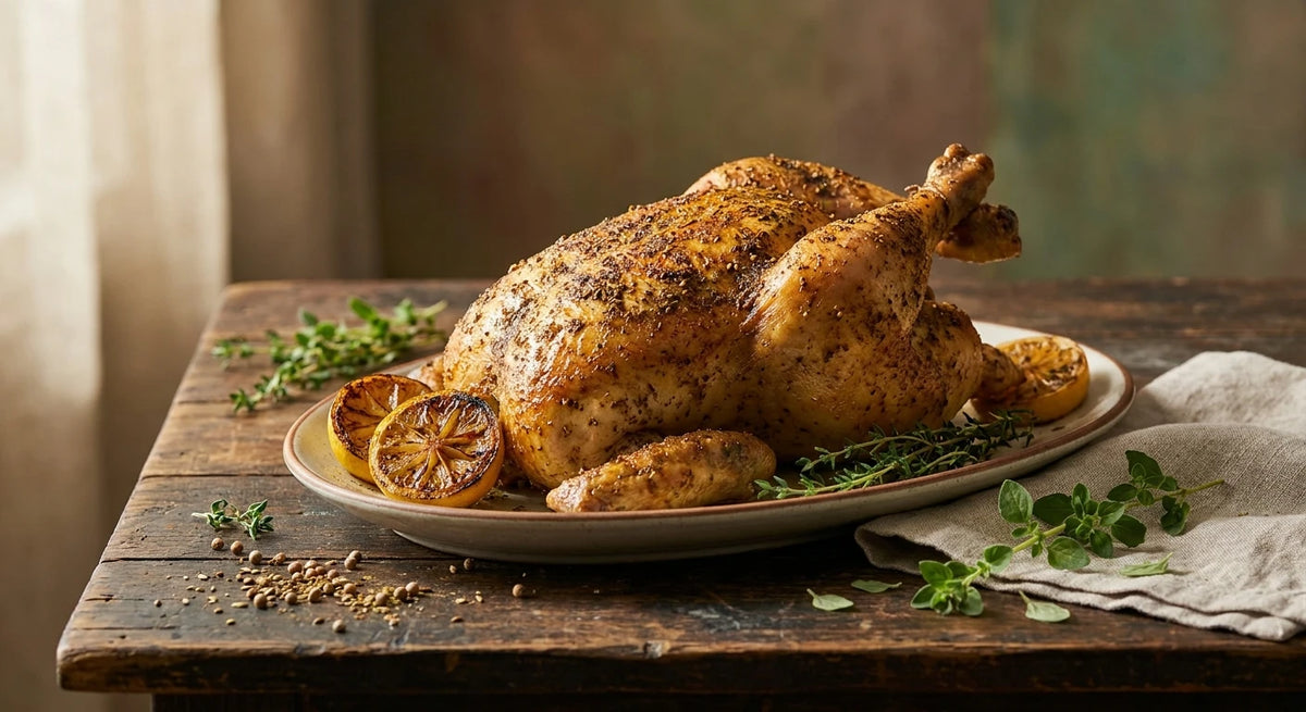 Za'atar Roasted Chicken