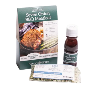 Seven Onion BBQ Meatloaf - Spice & Easy by Savory Spice