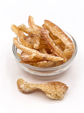 Candied Orange Peel Strips
