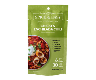 Chicken Enchilada Chili - Spice & Easy by Savory Spice