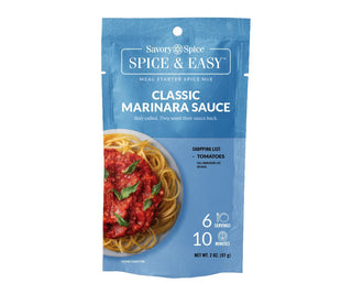 Classic Marinara Sauce  - Spice & Easy by Savory Spice