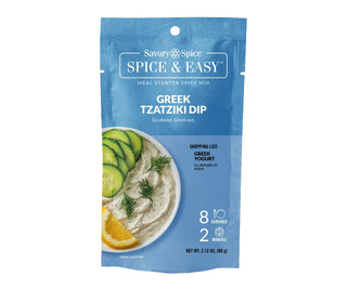 Greek Tzatziki Dip - Spice & Easy by Savory Spice