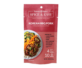 Korean BBQ Pork - Spice & Easy by Savory Spice