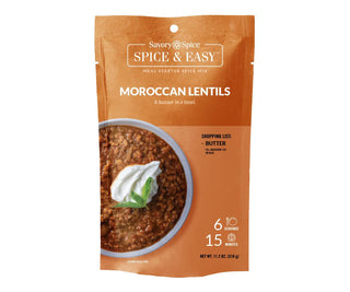 Moroccan Lentils- Spice & Easy by Savory Spice