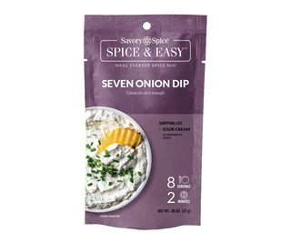 Seven Onion Dip Mix - Spice & Easy by Savory Spice