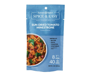 Sun-Dried Tomato Minestrone - Spice & Easy by Savory Spice