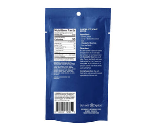 Sunday Pot Roast- Spice & Easy by Savory Spice